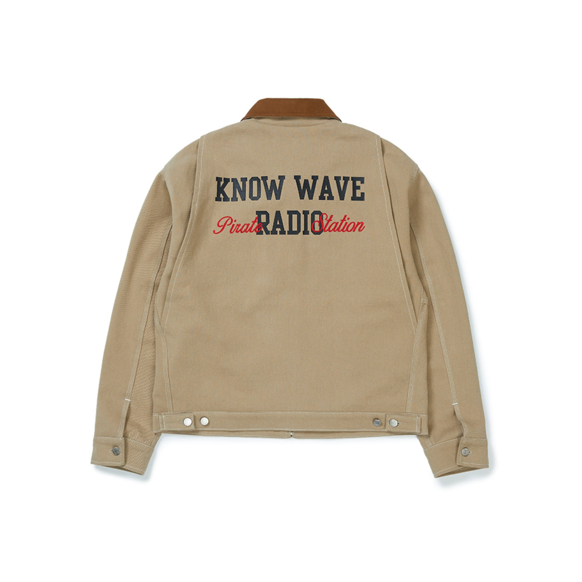 KNOW-WAVE RADIO CRW JACKET KNW001m(BROWN)