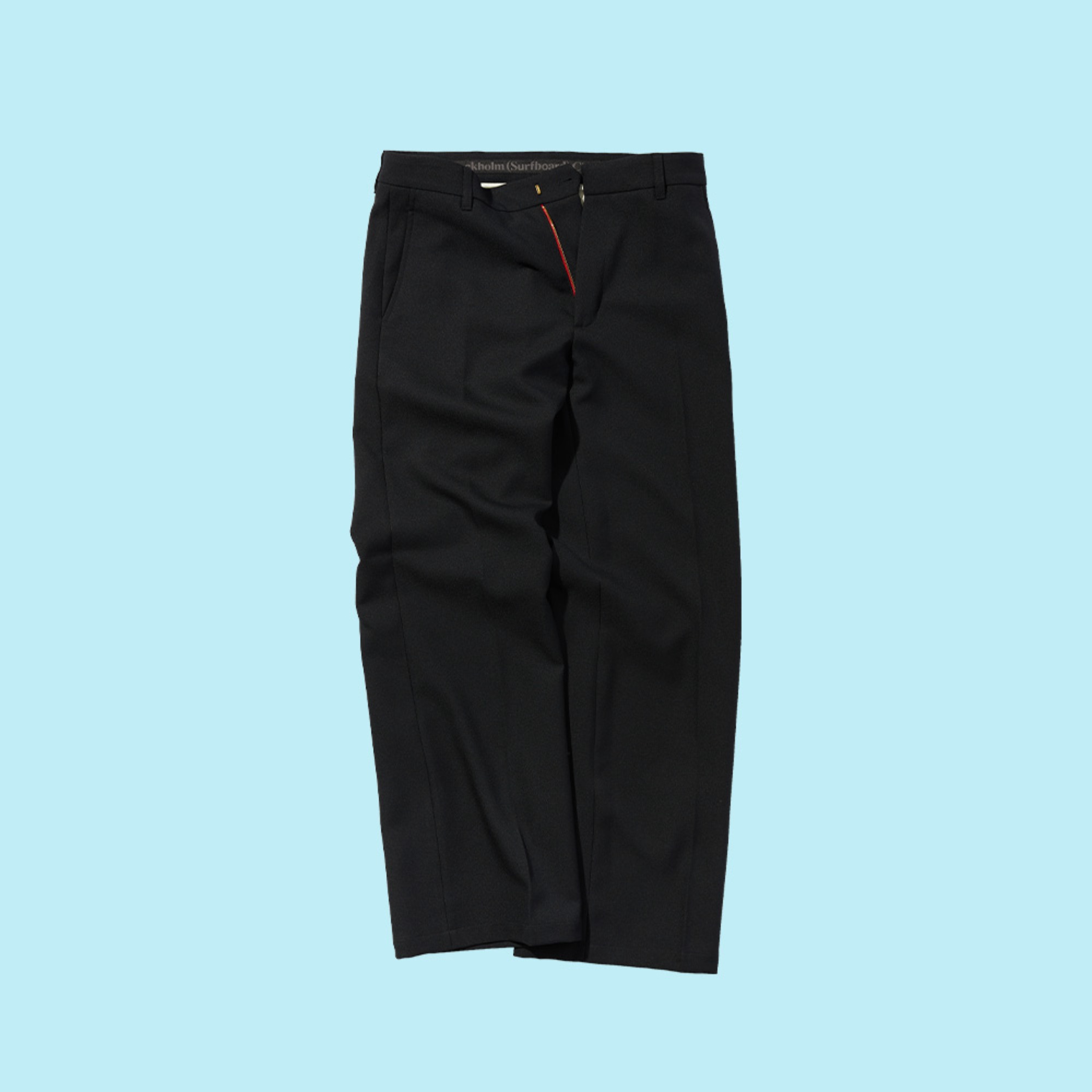 STOCKHOLM SURFBOARD CLUB SUNE TROUSERS KNP011m(BLACK)