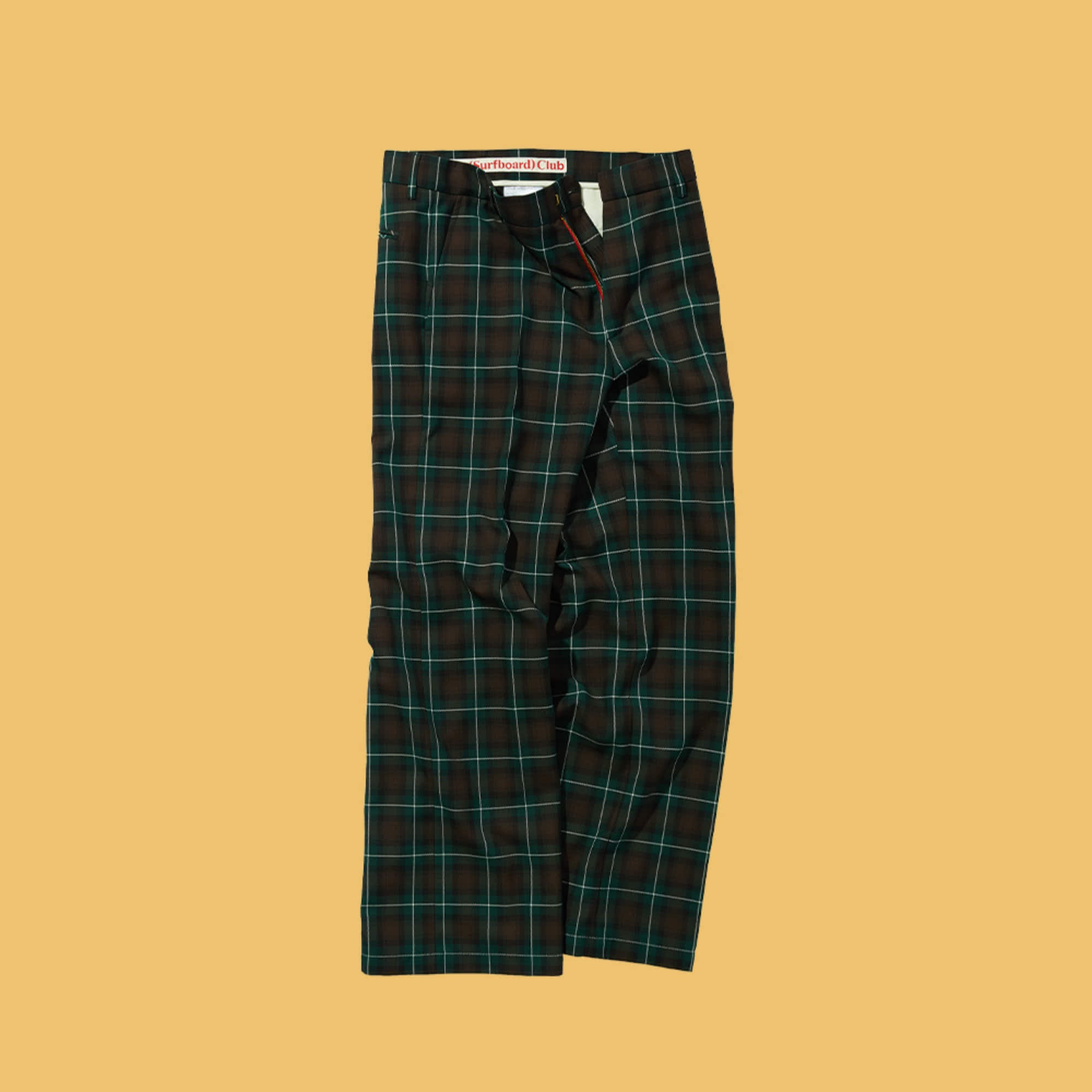 STOCKHOLM SURFBOARD CLUB SUNE CHECK TROUSERS KNP012m(BALMORE CHEEK)