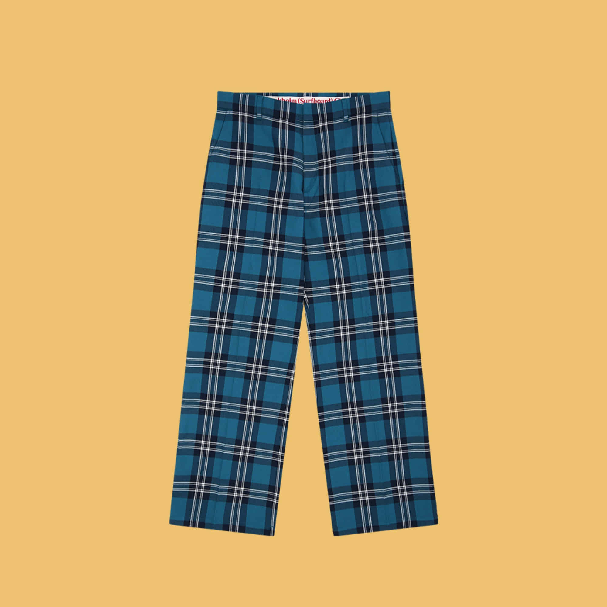 STOCKHOLM SURFBOARD CLUB SUNE TROUSERS (VER.2) KNP015m(BLUE CHECK)